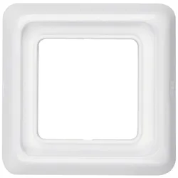 Hager WWD1100PW Rahmen 1fach mit Dichtung WG UP IP44, polarweiß glänzend