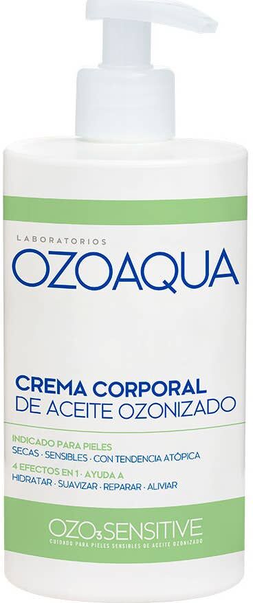 Ozoaqua OzoSensitive Crema Corporal de Aceite Ozonizado 500ml