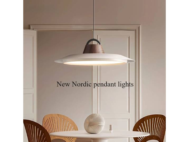 SANDYHA moderne nordique LED pêcheur chapeau suspension Unique décor à la maison salon salle à manger cuisine éclairage élégant