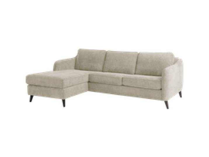 Canapé d'angle convertible tissu Prince