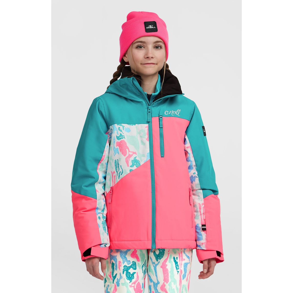 O'Neill Fwc'cruz Triple Snow Jacket white cluster (31049) 128 3500053-31049-128
