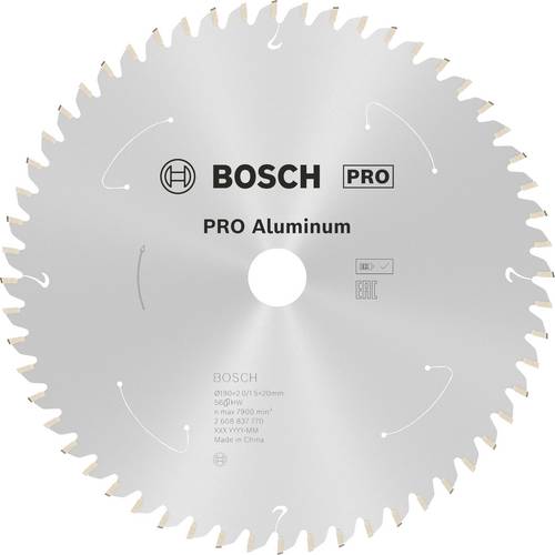 Bosch Accessories 2608837770 Kreissägeblatt 190 x 20mm Zähneanzahl: 56 1St.