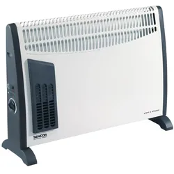 Sencor convector heater 2000 W, Heizkörper, Weiss