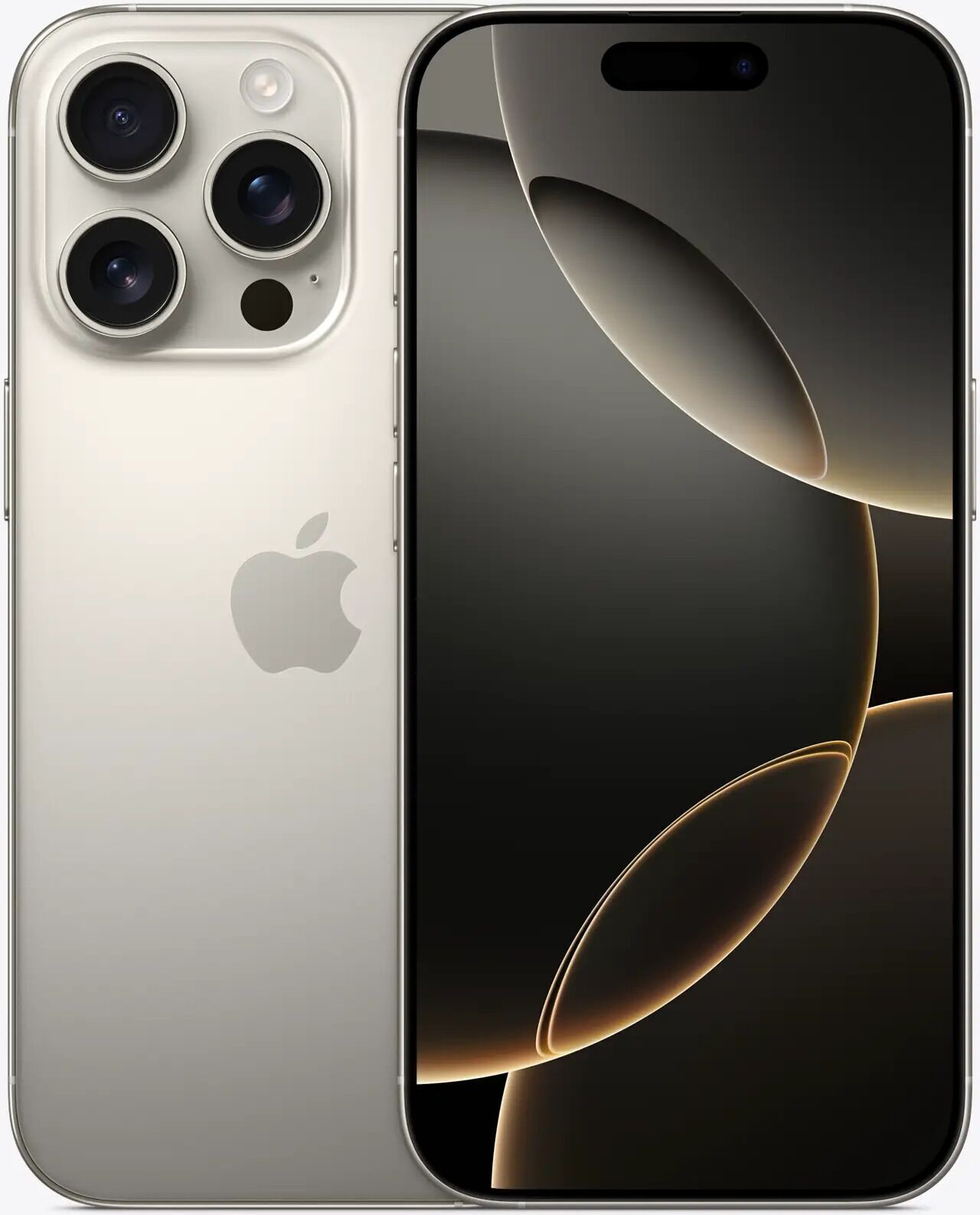 Apple iPhone 16 Pro   128 GB   Dual-SIM (eSIM, Nano-SIM)   Natural Titanium - Refurbished