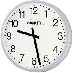 Peweta, Wanduhr, Grossraum-Wanduhr ø 42 cm, Netzbetrieb (42 cm)