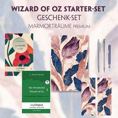 The Wonderful Wizard of Oz Starter-Paket Geschenkset 2 Bücher (mit Audio-Online) + Marmorträume Schreibset Premium, Set von L. Frank Baum,
