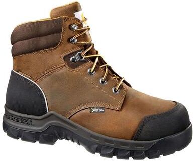 "Carhartt 6"" Rugged Flex Met Guard - Mens 12 Brown Boot W"