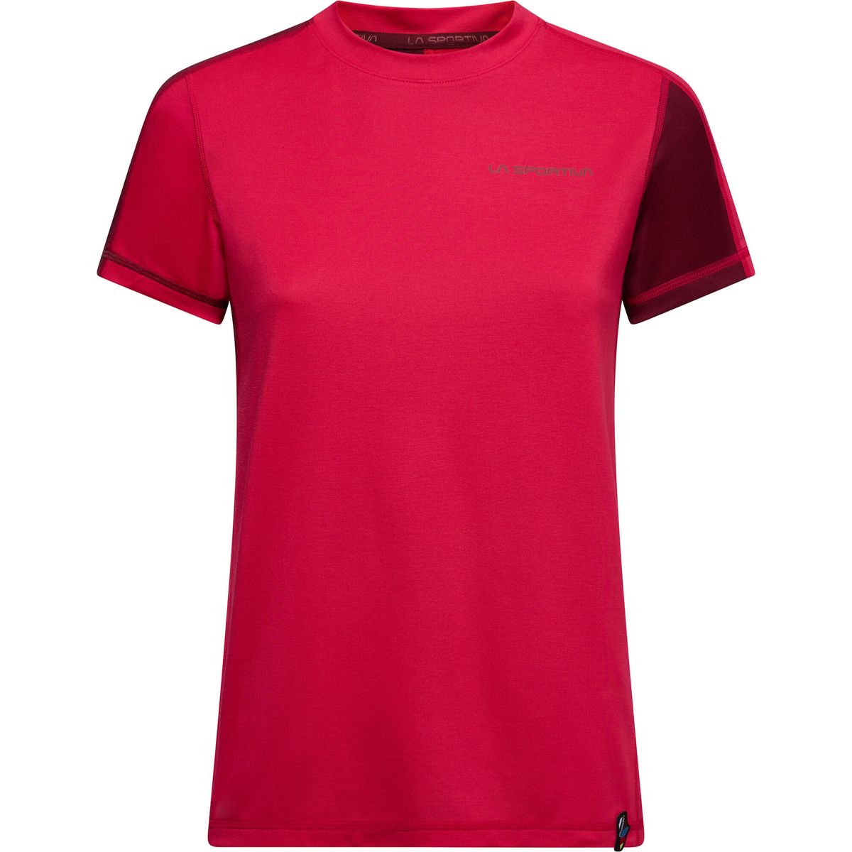 La Sportiva Just Right T-shirt Women azalea/redwood (P19R25) L ZACT250P19R25L