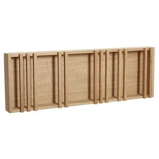 Hubsch Wandrek hout - naturel