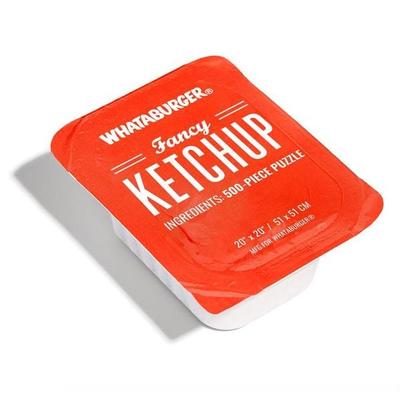 Whataburger Fancy Ketchup Puzzle