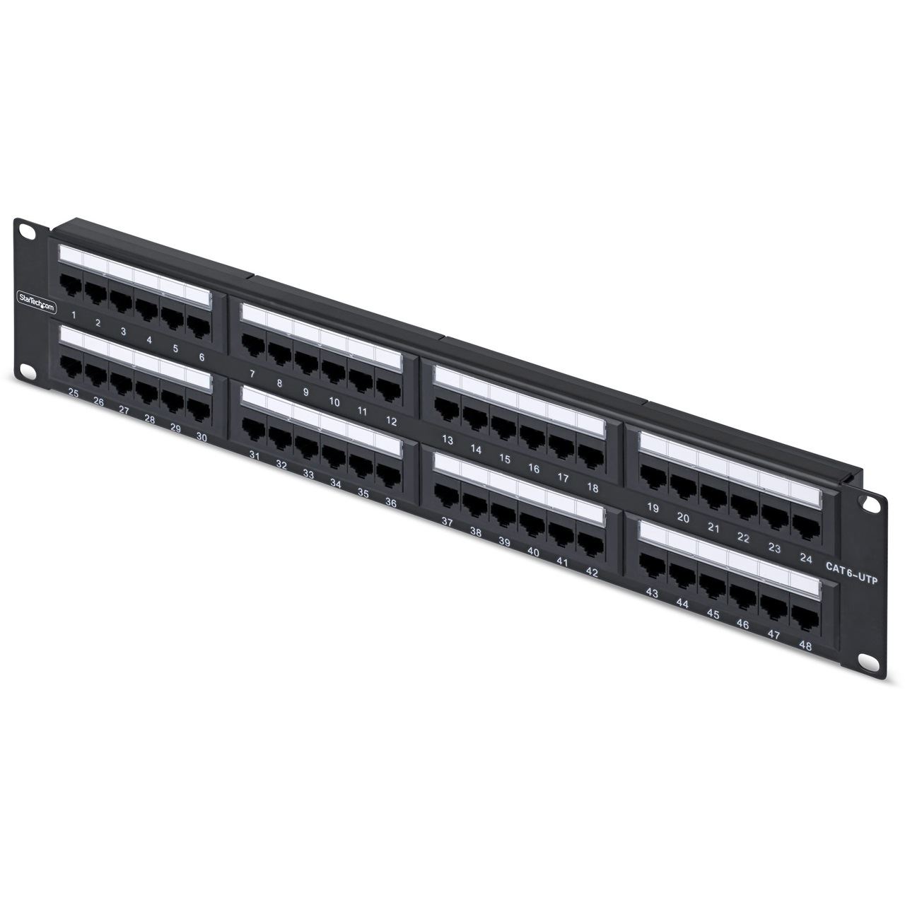 STARTECH 48-PORT 2U CAT6 PATCH PANEL