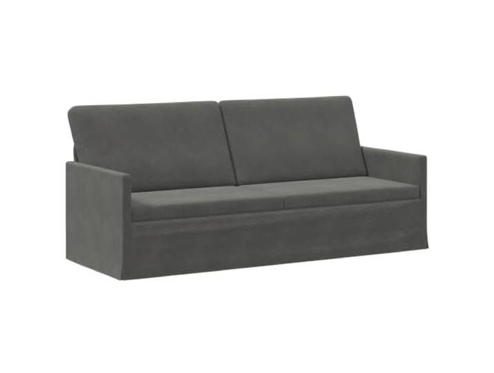 vidaXL 3-Sitzer Sofa Dunkelgrau 190 x 81 x 82 cm Cordstoff Bietet dauerhafte Unterstützung und Zuverlässigkeit. Schaumkissen sorgen für überlegenen Komfort