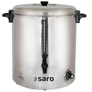 Saro Heißwasserspender Hot Drink 30, einstellbar 30°C - 110°C, 2400 Watt, aus Edelstahl, silber, 30 Liter