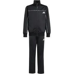 adidas Tricot Colourpop Trainingsanzug Kinder JL7479 - black/white 140