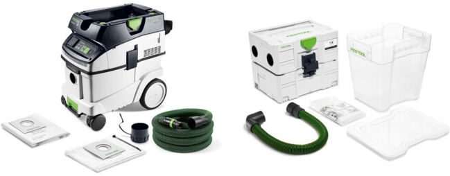 Set Festool Absaugmobil CLEANTEC CTM 36 EI AC + CT Vorabscheider CT-VA-20
