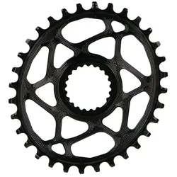 ABSOLUTE BLACK Kettenblatt Direct Mount oval | 12-fach HG+ für Shiman