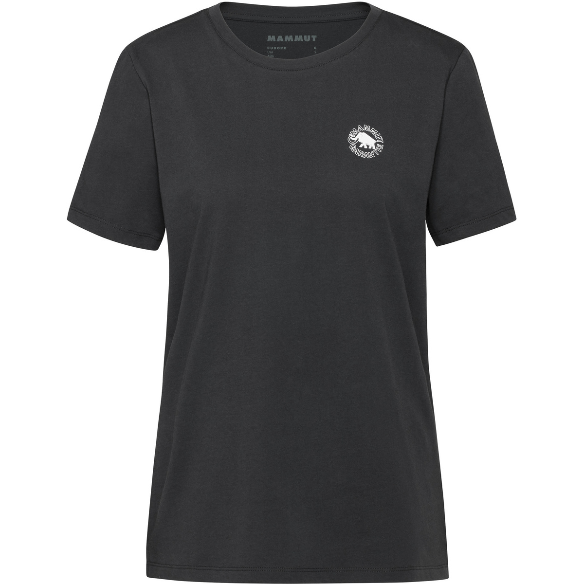 Mammut Damen Mammut Core Garantie T-Shirt (Größe L, schwarz)