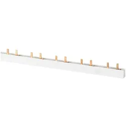 Siemens, Verteilerschrank Zubehör, SIEM 5ST3735-1 Stiftsammelschiene, 2Phasig 10qmm, 56Te, Isolation grau Schneidba