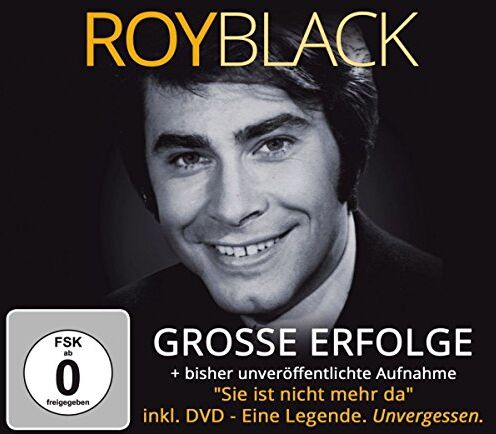 Roy Black - Große Erfolge plus eine bisher unveröffentlichte Aufnahme "Sie ist nicht mehr da"- inkl DVD: Eine Legende. Unvergessen. - Preis vom 06.10.2026 07:26:00 h