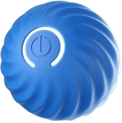 Inspire Picks Smart Interactive Rolling Ball Toy For Dogs & Cats Automatic Jumping Pet Entertainment Ball blue