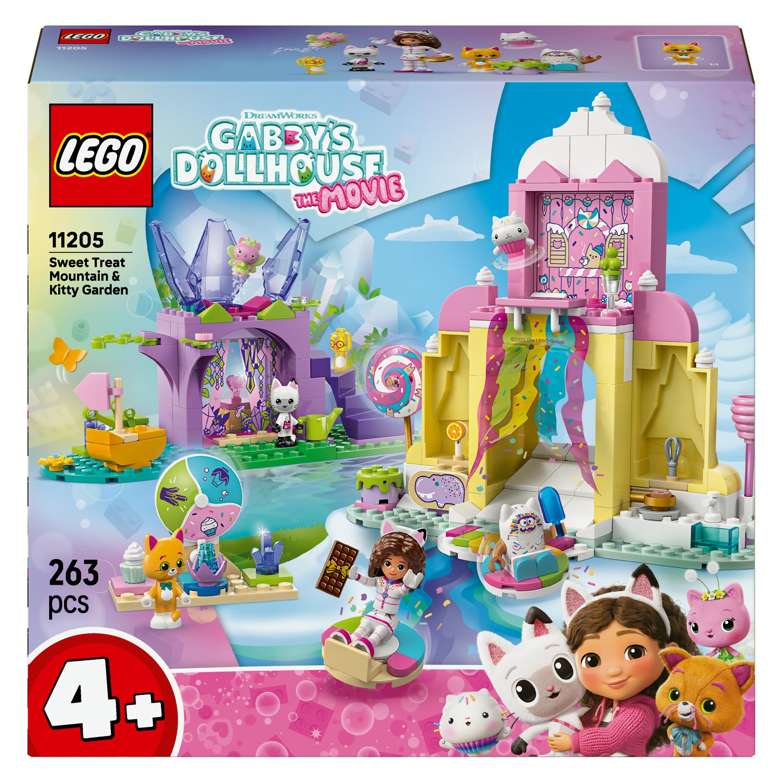 LEGO Zuckerguss-Gebirge und Kätzchen-Garten (11205)