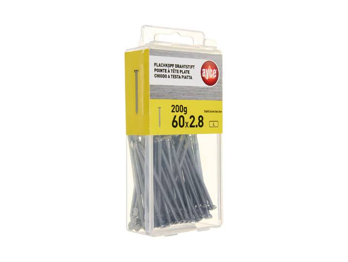 Ayce Drahtstift Blank 60 × 2.8 mm