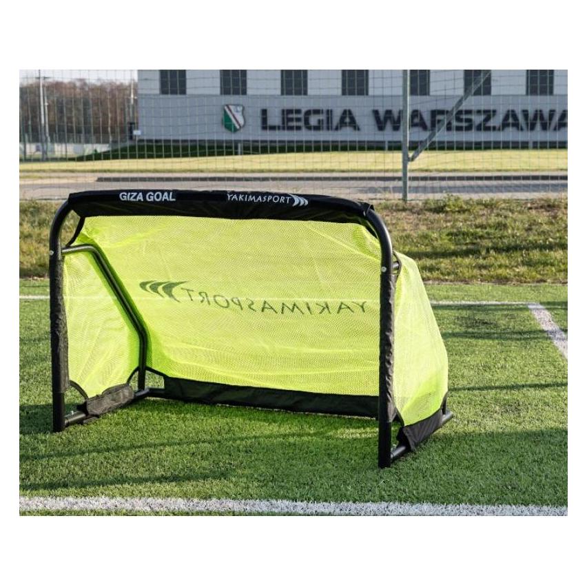 Yakimasport Siatka do bramki GIZA 1,2m x 0,8m | 120x80cm Żółty (53186452)