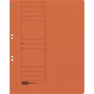 Elba Ösenhefter 21421 OG, A4, orange, halber Vorderdeckel, aus Recycling-Karton