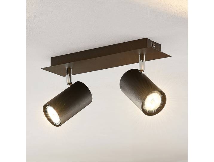 Joffrey 2 Deckenleuchte Black - Lindby - Wohnzimmer - Modern - Metall - Mehrflammig