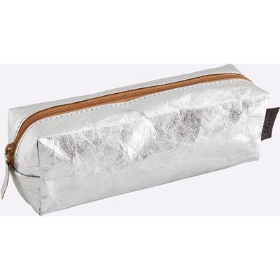Aufbewahrungsbox HEINE HOME, silber (silberfarben), B:20cm H:6,5cm T:6,5cm, Papier, Aufbewahrungsboxen, Aufbewahrungsbox