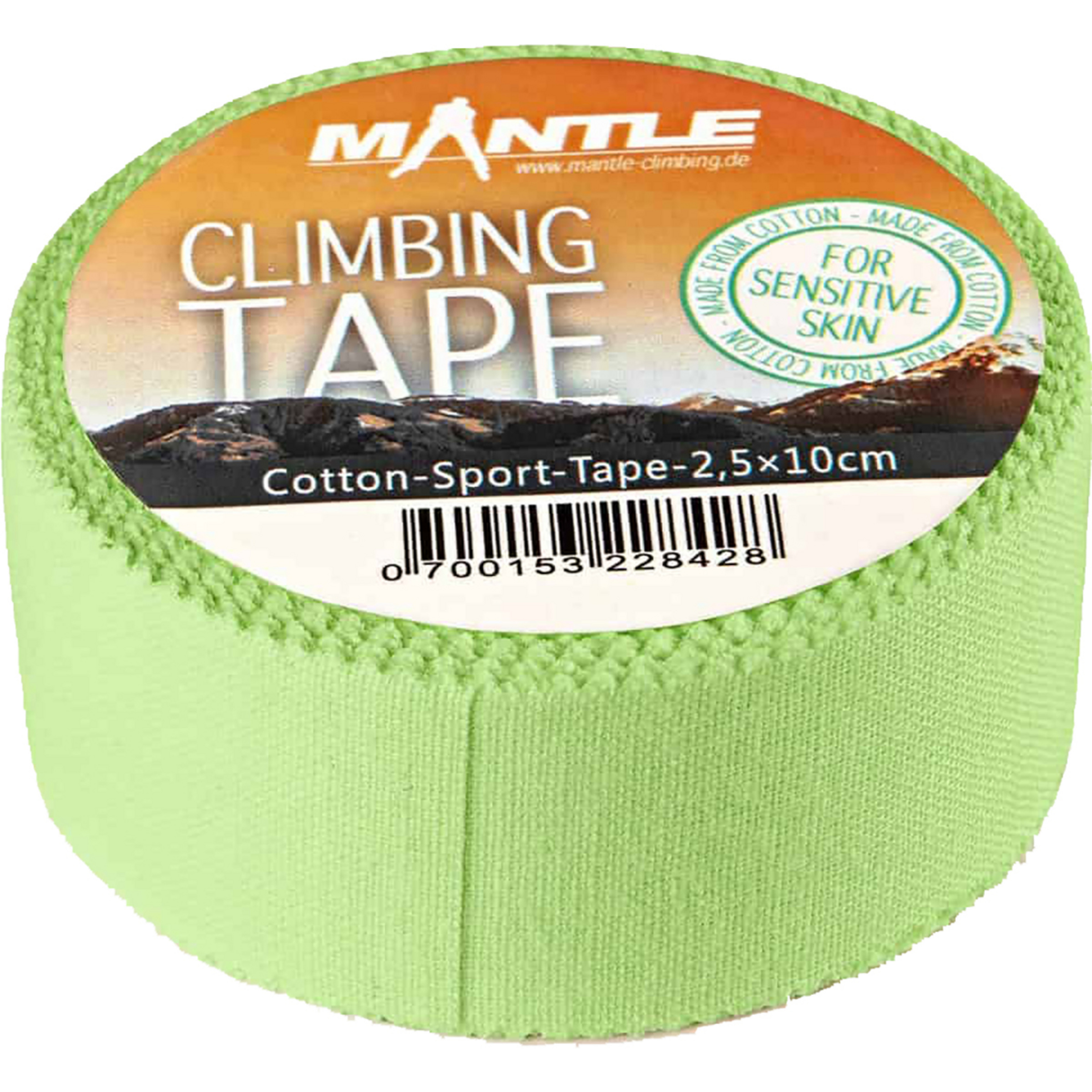 Mantle Climbing 2.5cm Tape Tape gruen Größe 10M Sportklettern | Training & Fitness