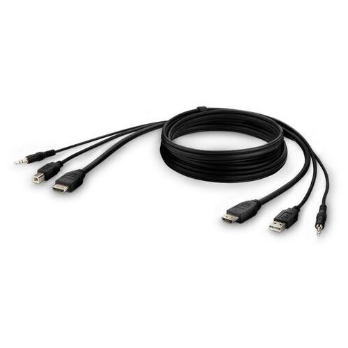 BELKIN HDMI/USB/AUD CBLHDMI M/M USB A/B 10IN