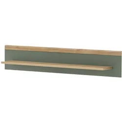 WANDBOARD Salbei, Evoke Eiche, Wandregal 107 cm skandinavisches Design