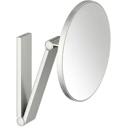 KEUCO iLook_move, Kosmetikspiegel, unbeleuchtet, rund, Wandmontage, 17612060000, Farbe: Edelstahl-finish