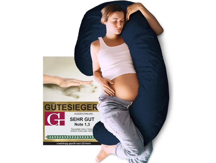 Traumreiter Seitenschläferkissen J Visco Seitenschläferkissen mit Memory Foam Support