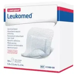LEUKOMED sterile Pflaster 10x25 cm 5 St Pflaster