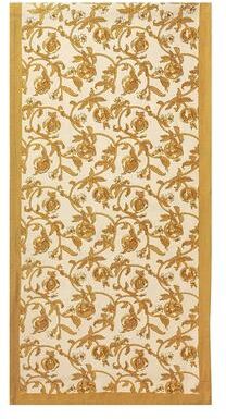 Couleur Nature Granada Mustard Runner, 16x90-Inches - 16x90