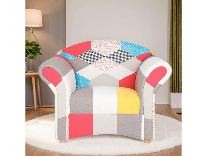 Polstersessel Loretta, Bunt ca. 84x84x110 cm