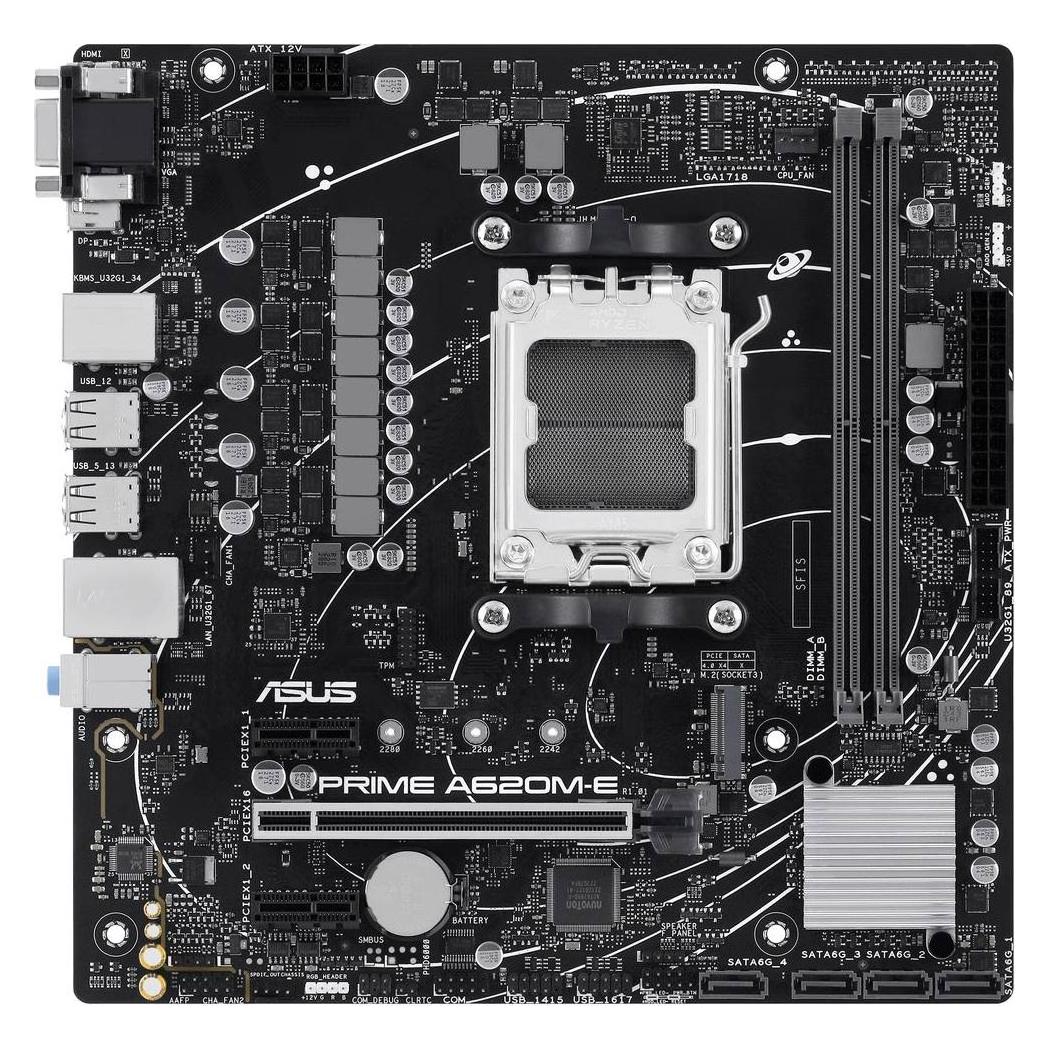 ASUS PRIME A620M-E-CSM (AM5, AMD A620, mATX) (90MB1F50-M0EAYC)
