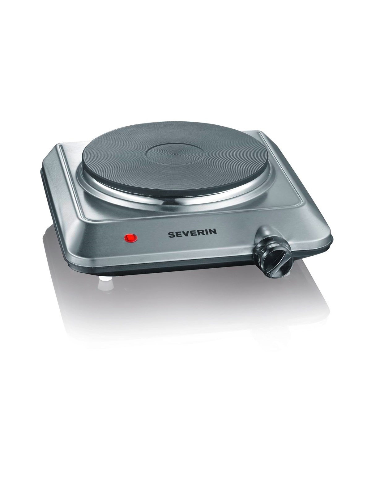 SEVERIN KP 1092 - electric hot plate - brushed stainless steel