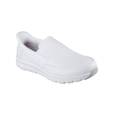 Berufsschuh SKECHERS "Nampa" Gr. 44, weiß, 44, Obermaterial: 100% Textilmaterial TEXMAT., Schuhe