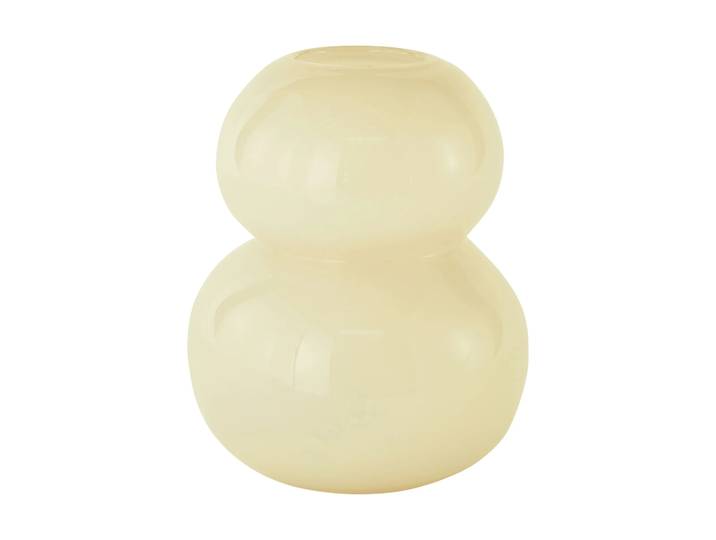 OYOY Vase Lasi 30 cm Vanilla