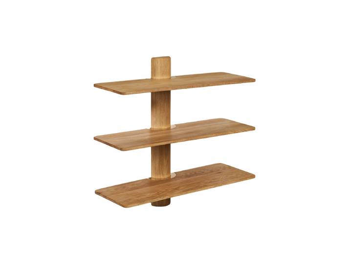 Eichenholz Wandregal „Calcata“ Natural Nordic Living