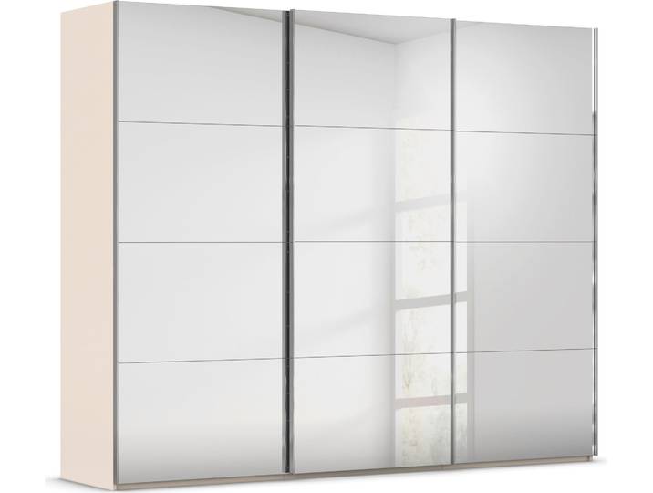 rauch Kleiderschrank Schrank Garderobe Schlafzimmerschrank SCALE-FYRA edle viergeteilte Türen, Spiegelfront und viele Farben MADE IN GERMANY