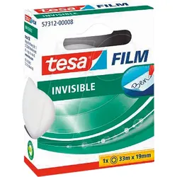 TESA 57312 - tesafilm® invisible, 33 m x 19 mm, 1 Rolle