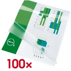 GBC Laminierfolien A4 100 Stück 100 mic transparent, 30.3x21.6 cm