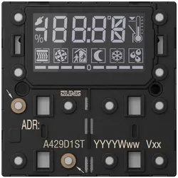 Jung A429D1ST KNX Raumcontroller-Modul, 3fach, F40, Secure, Serie AS/A A 429 D 1ST