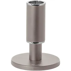 Ritmo hellbrauner Stabkerzenleuchter 11,7 cm
