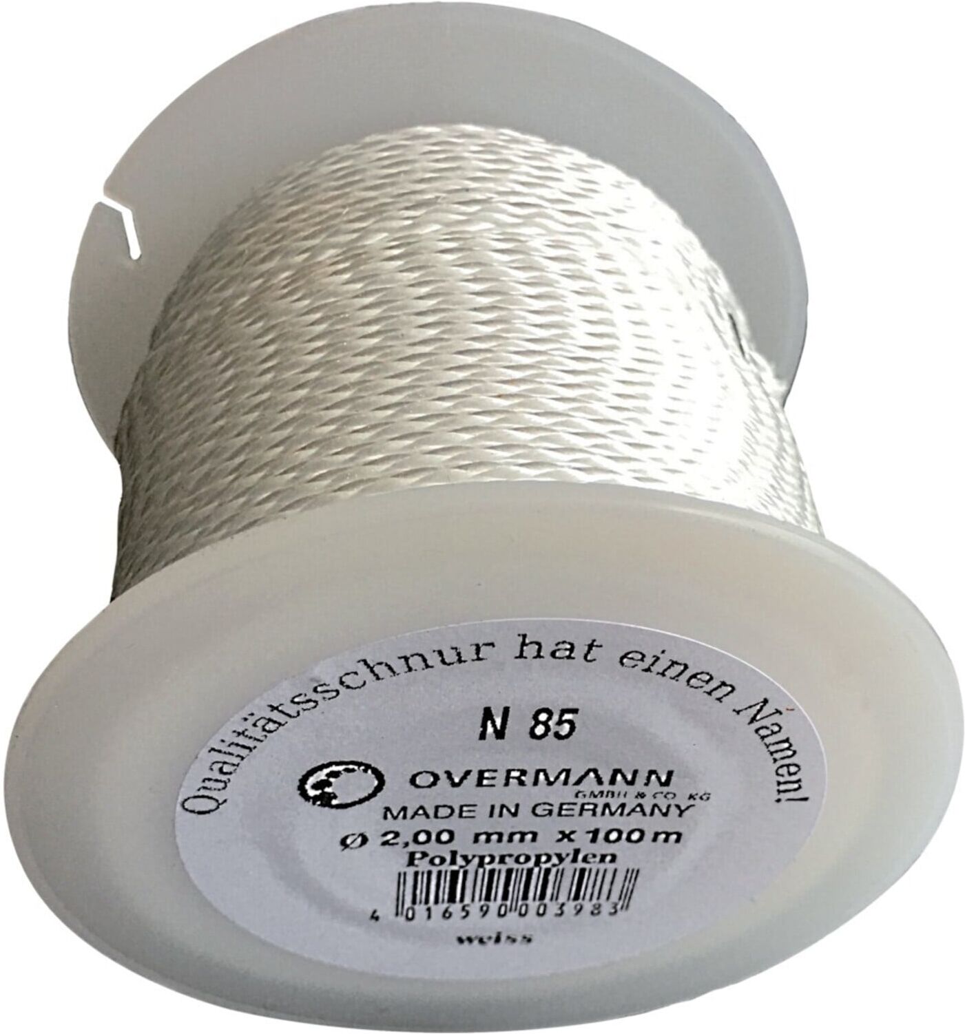 Overlen Maurerschnur PP 1,7mm 50m weiß Overmann (008501700100500AA)