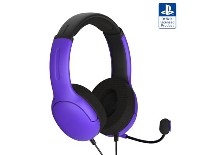 PDP PS5 AIRLITE Wired Headset Ultra Violet